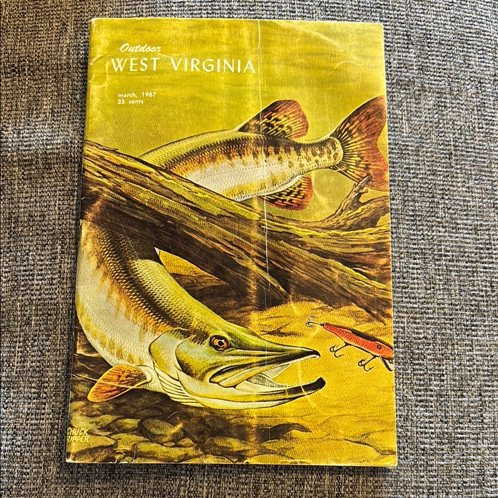 Vintage West Virginia Outdoors Magazine March 1967 Collectible